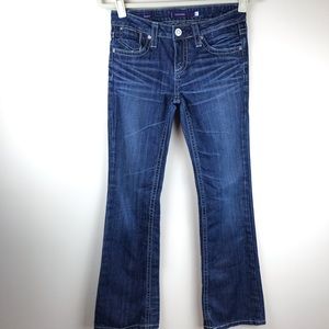 Vigoss Boot Cut Flap Pocket Button Jeans
